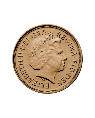 Queen Elizabeth II 2012 Gold Sovereign - Diamond Jubilee